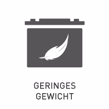 GERINGES GEWICHT