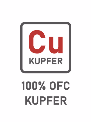100% OFC Kupfer