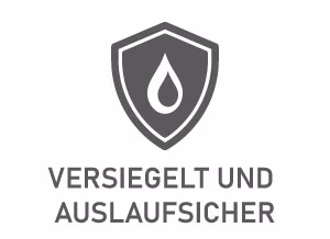 Versiegelt und auslaufsicher