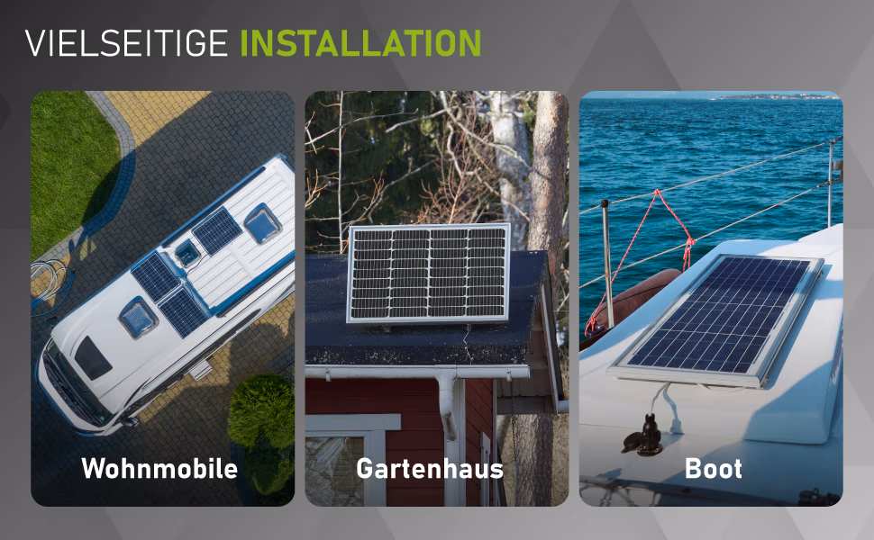 Vielseitige Installation