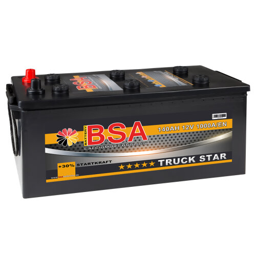 BSA Truck Star LKW Batterie 140Ah 12V