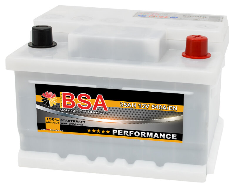 BSA St&uuml;tzbatterie Autobatterie 35Ah 12V SL-R230...