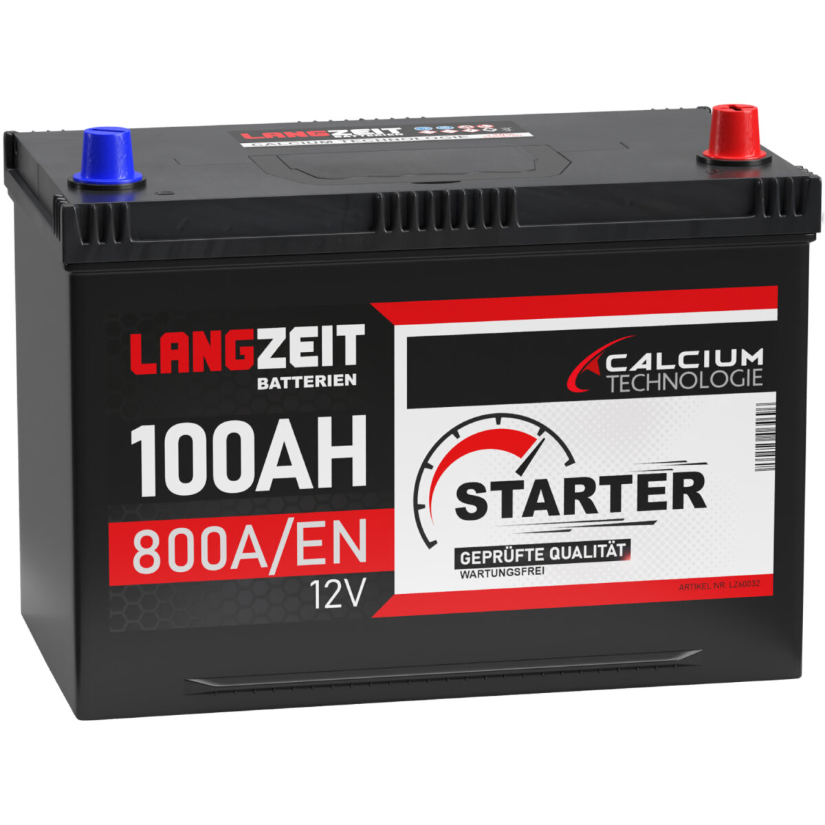 Langzeit Asia Starter Autobatterie PPR 100Ah 12V, 98,90 €
