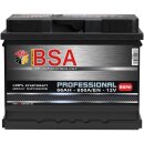 BSA Professional Autobatterie 66Ah 12V