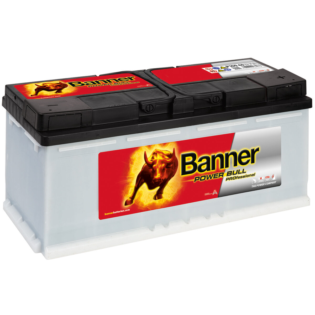 ⊳ Banner Autobatterie mit Calcium-Technologie
