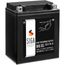 SIGA Bike Gel Motorrad Batterie YB14L-A2 - 14Ah 12V