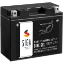 SIGA Bike Gel Motorrad Batterie YT12B-BS - 11Ah 12V