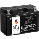 SIGA Bike Gel Motorrad Batterie YT9B-4 9Ah 12V