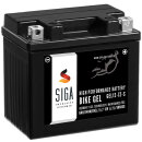 SIGA Bike Gel Motorrad Batterie YTZ7S - 6Ah 12V