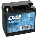 Exide Start-Stopp Auxiliary EK151 Stützbatterie 15Ah...