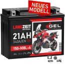 Langzeit GEL Motorrad Batterie Y50-N18L-A 21Ah 12V
