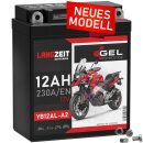 Langzeit Gel Motorrad Batterie YB12AL-A2 - 12AH 12V