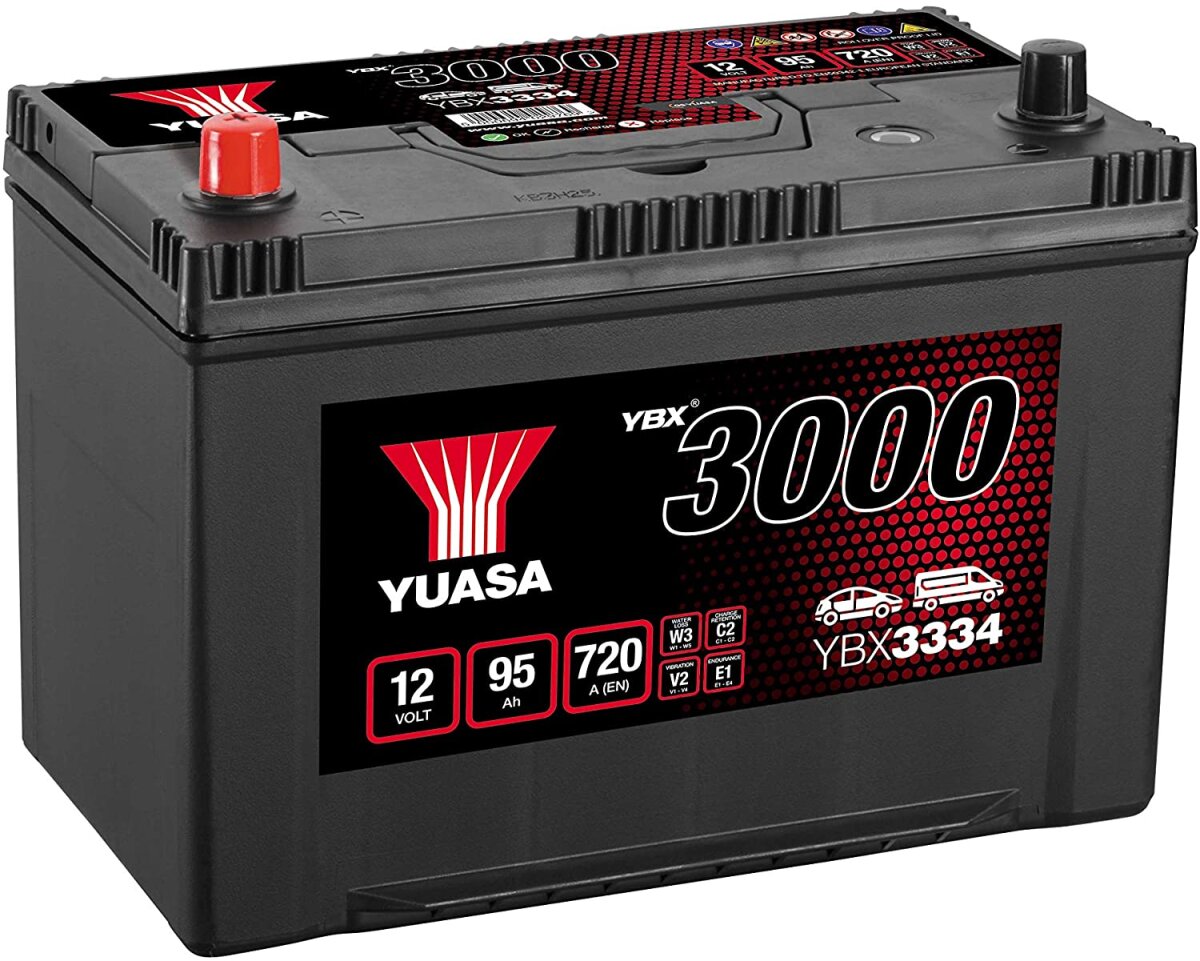 Yuasa Starter Asia Autobatterie 95Ah 12V Links, 108,90 €