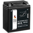 SIGA Motorrad Batterie 12AH / 12V / 180A/EN / YB12A-A