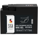 SIGA Bike Gel Motorrad Batterie 12V / 2,5AH / 60A/EN