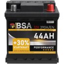 BSA Autobatterie 12V 44AH 390A
