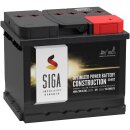 SIGA Construction R&uuml;ttelplatte Batterie 12V 40Ah