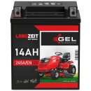 LANGZEIT Gel Traktor Batterie 12V / 16AH / 265A/EN