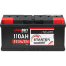 Langzeit Starter Autobatterie 110Ah 12V