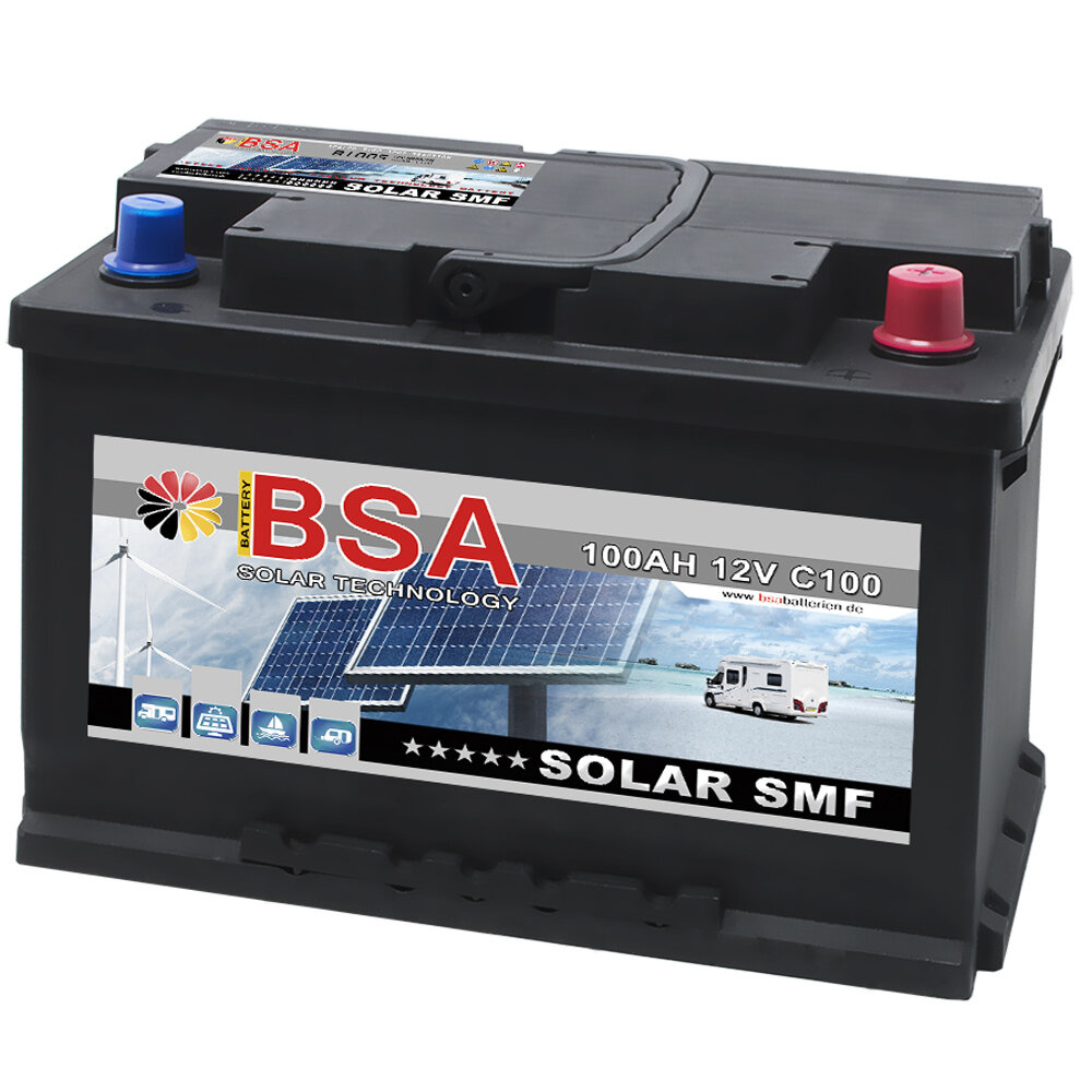 EXAKT Solar DCS Solarbatterie 100Ah 12V, 94,87 €