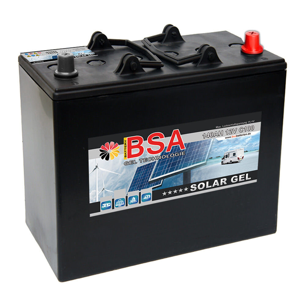 BSA Solarbatterie GEL 140Ah 12V