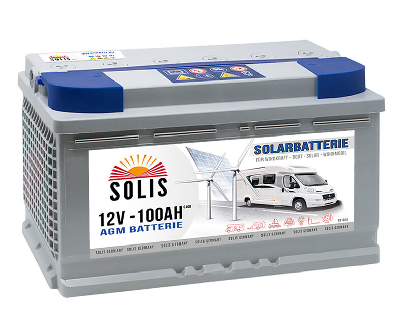 Langzeit Solarbatterie SMF 100Ah 12V, 103,90 €