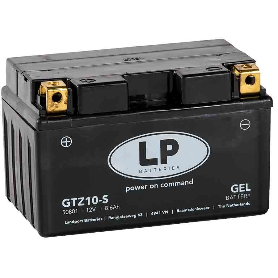 Landport GEL Motorrad Batterie 8,6Ah GTZ10-S, 31,90 €